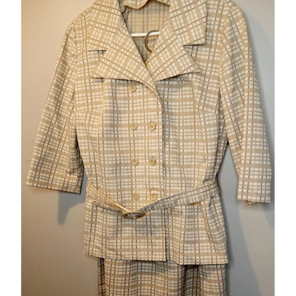 Stoner Square Dresses & Skirts - Vintage 50 60s Stoner Square Professional 2 pc Suit Plus size 18